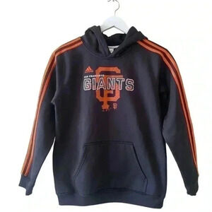 Adidas San Francisco Giants  Hoodie Jersey Sports Fan Sweatshirt SZ L # 1761